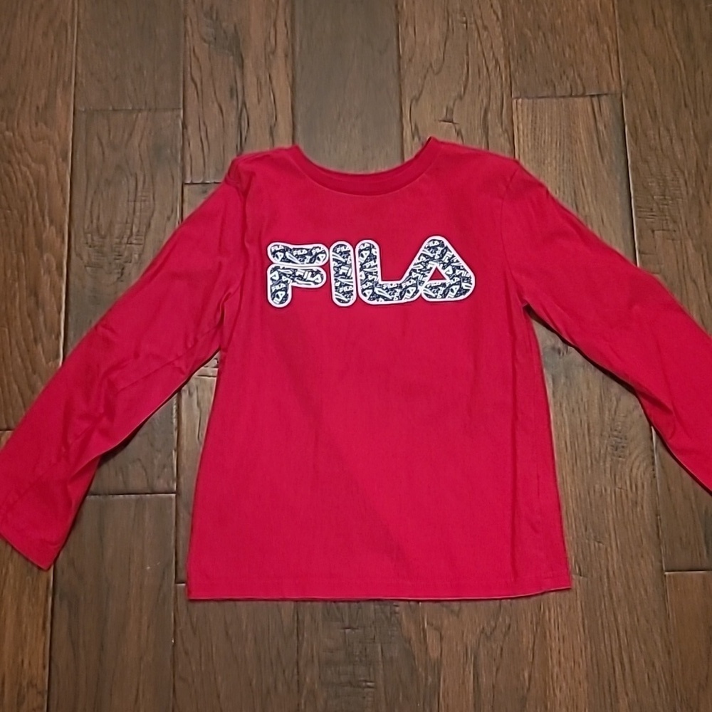 💥3for$12💥 FILA boy's long-sleeved Tshirt size Small 8